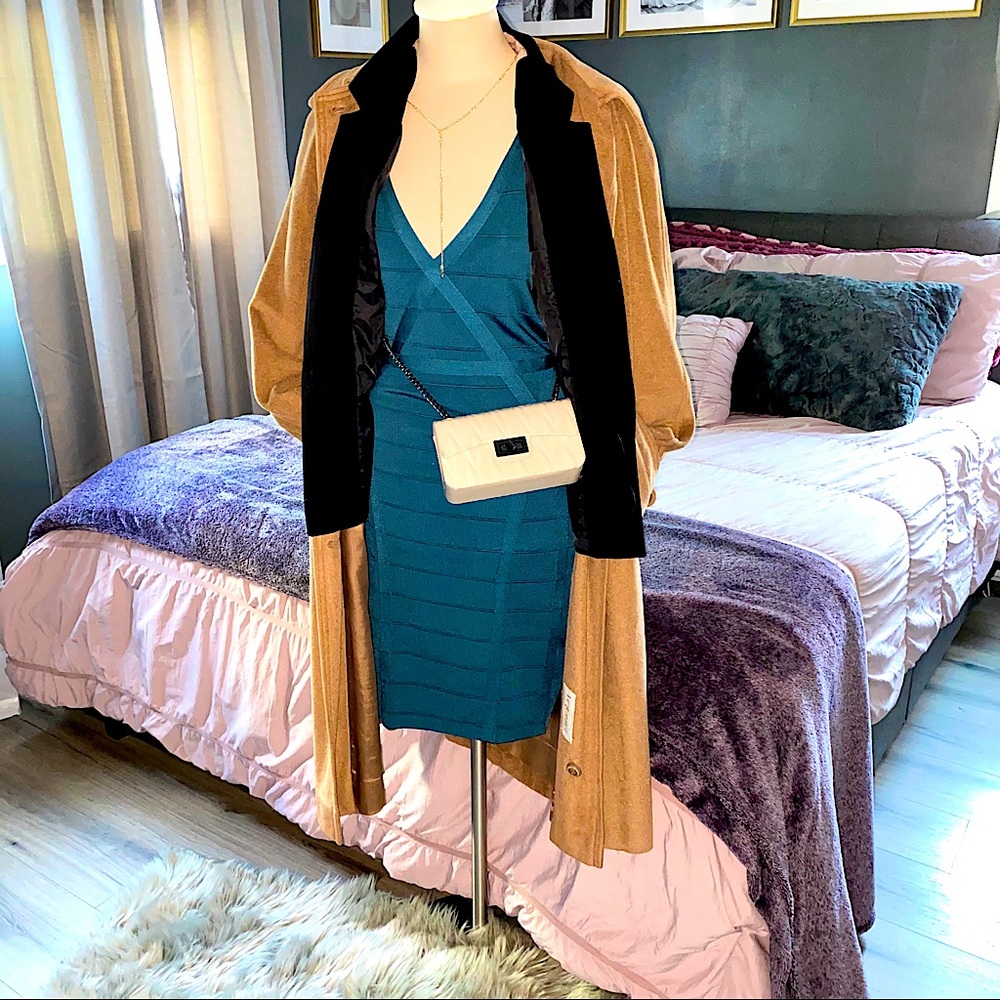 BodyCon Stretch New Guess dress in Teal